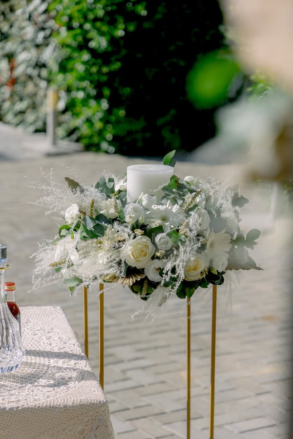 Wedding Baptism Soft Colors Romantic Mood