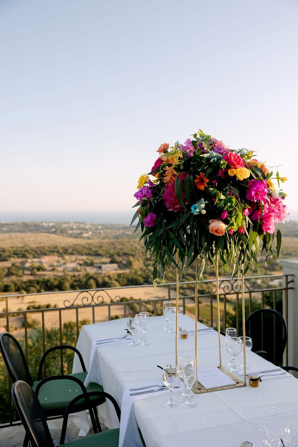 Wedding Filled With Color And Gorgeous Flowers Kefalonia