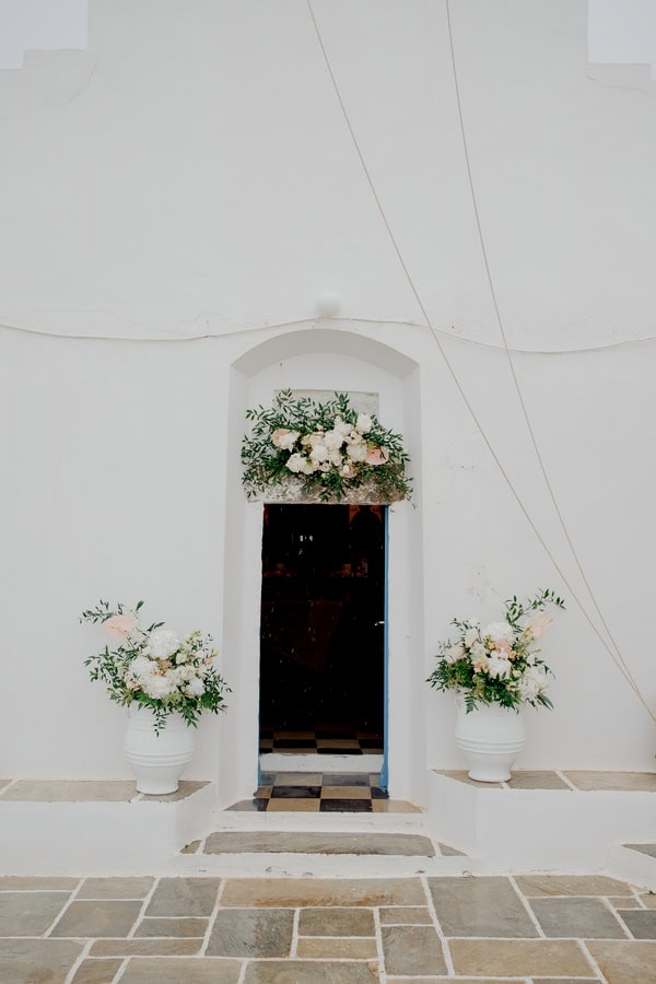 Wedding Serifos Understated Elegance Romantic Blush Details