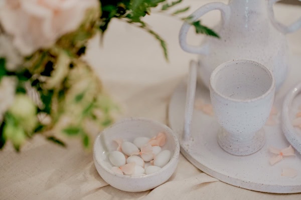 Wedding Serifos Understated Elegance Romantic Blush Details