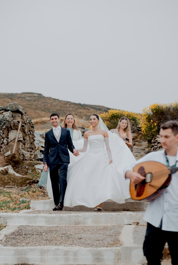 Wedding Serifos Understated Elegance Romantic Blush Details