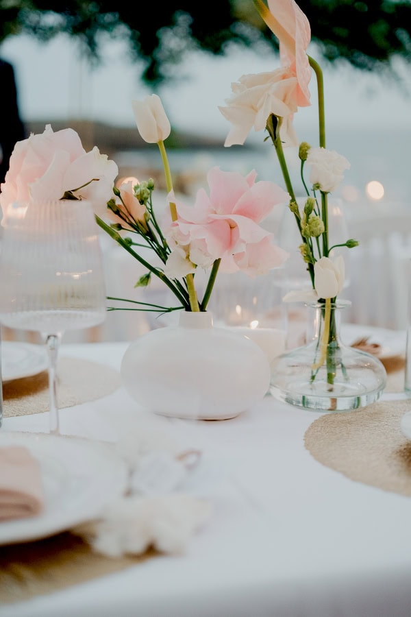 Wedding Serifos Understated Elegance Romantic Blush Details