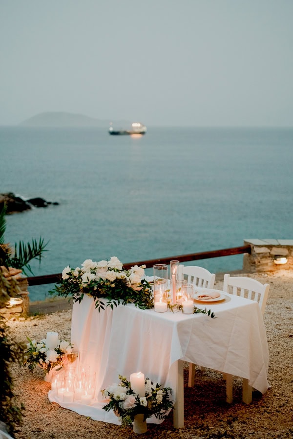 Wedding Serifos Understated Elegance Romantic Blush Details