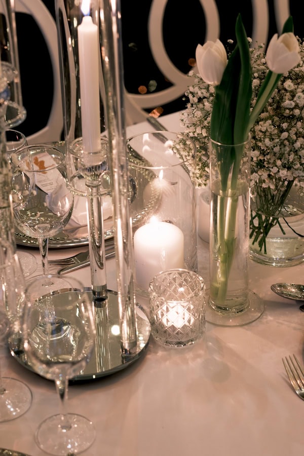 All White Wedding In Nicosia With Romantic Details And Timeless Style