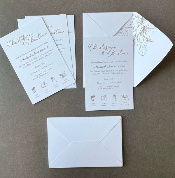 Chic Wedding Invitations From Le Beau Concepts