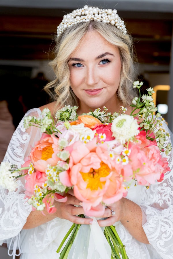 Destination Wedding On The Beach Pretty Flowers