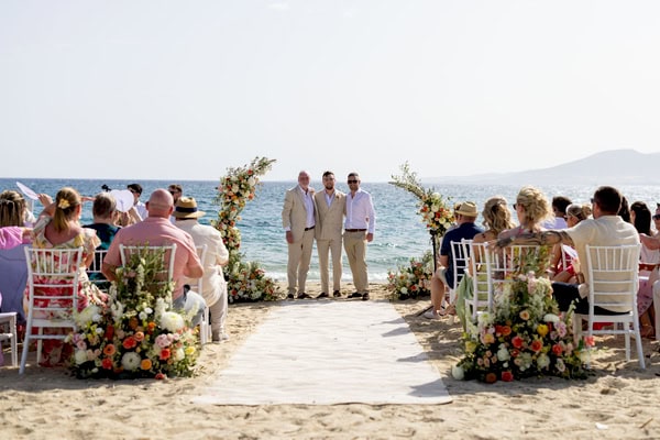 Destination Wedding On The Beach Pretty Flowers