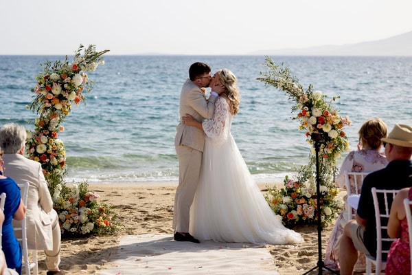 Destination Wedding On The Beach Pretty Flowers