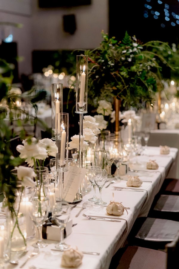 Elegant Wedding In Nicosia With Festive Atmosphere And White Flowers