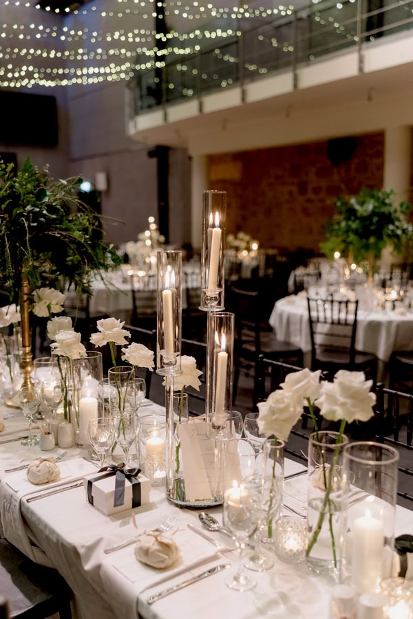 Elegant Wedding In Nicosia With Festive Atmosphere And White Flowers