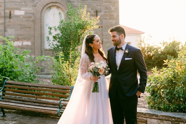 Ρομαντικός γάμος με απαλά παστέλ χρώματα στην Πορταριά Πηλίου | Βίλλυ & Κωνσταντίνος