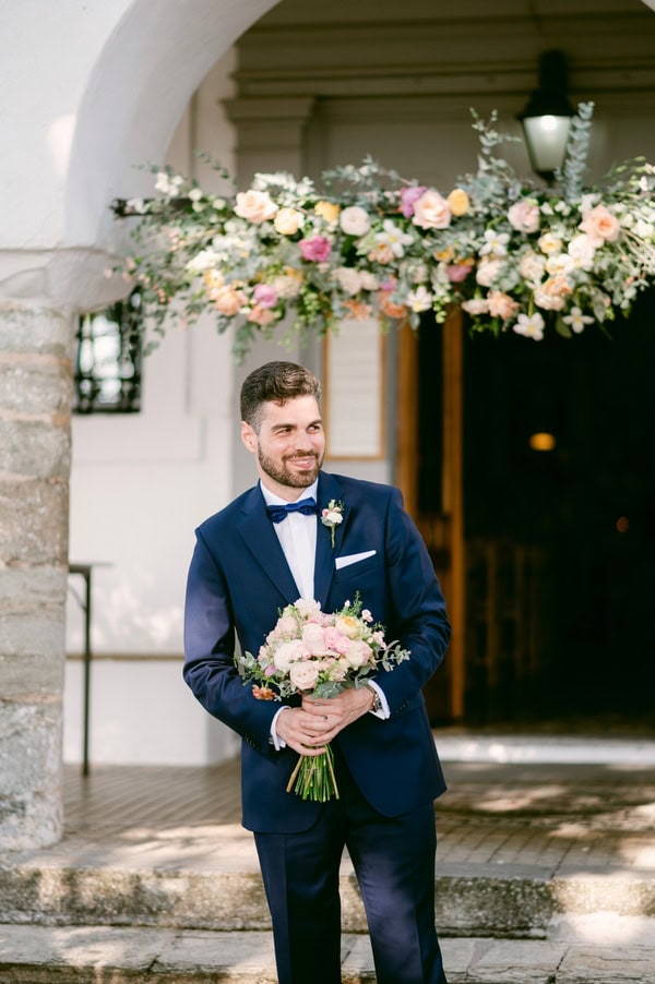 Romantic Wedding Soft Pastel Colors Portaria Pelion