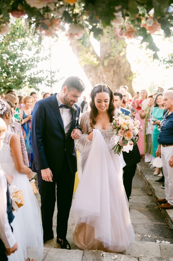 Romantic Wedding Soft Pastel Colors Portaria Pelion