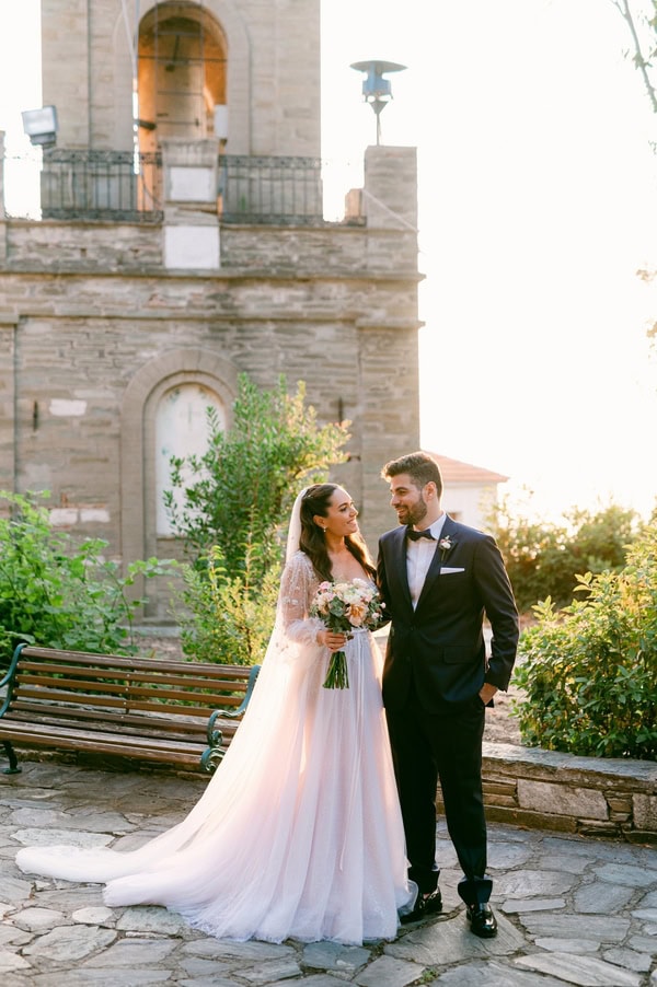 Romantic Wedding Soft Pastel Colors Portaria Pelion