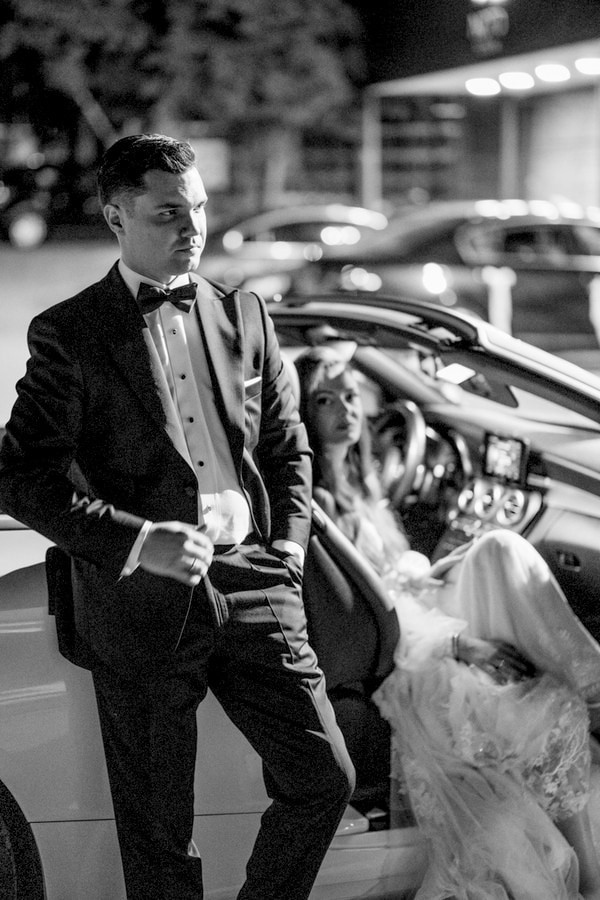 Romantic Wedding With White And Baby Pink Roses In Thessaloniki