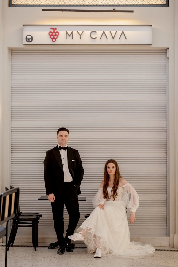 Romantic Wedding With White And Baby Pink Roses In Thessaloniki