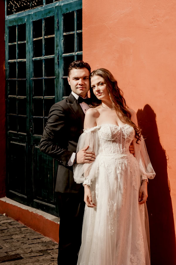 Romantic Wedding With White And Baby Pink Roses In Thessaloniki