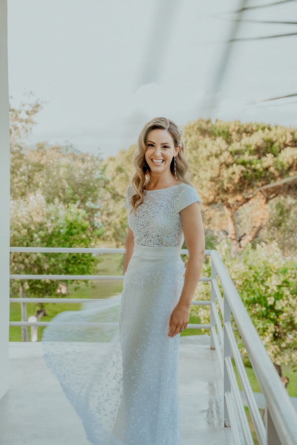 Rustic Wedding With Herbs And Cytherean Flower Decor