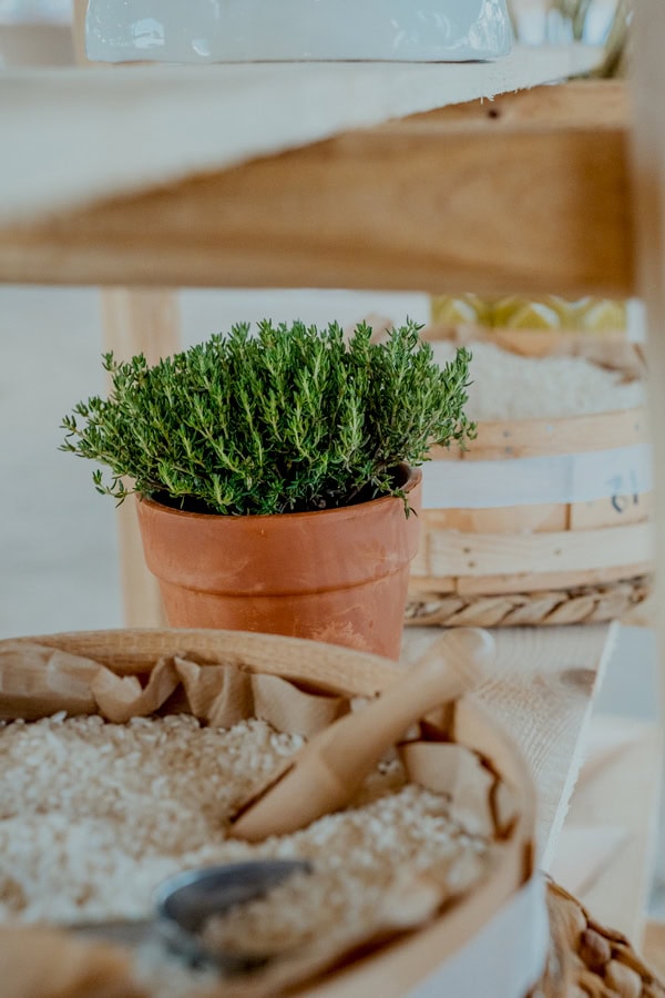 Rustic Wedding With Herbs And Cytherean Flower Decor