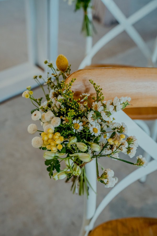 Rustic Wedding With Herbs And Cytherean Flower Decor