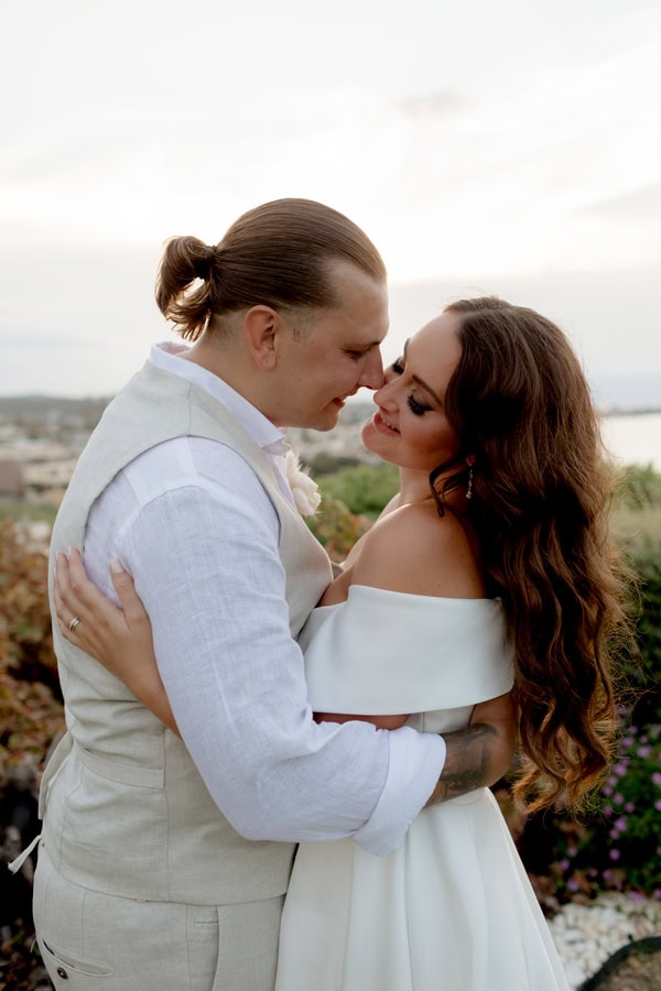 Stunning Seaside Wedding Crete Modern Elegance