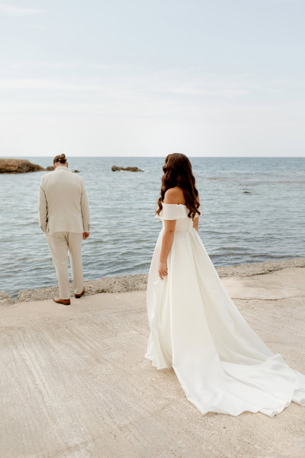 Stunning Seaside Wedding Crete Modern Elegance