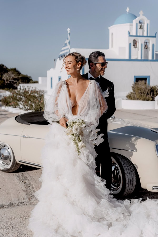 Styled Shoot Santorini White Black Details
