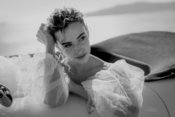 Styled Shoot Santorini White Black Details