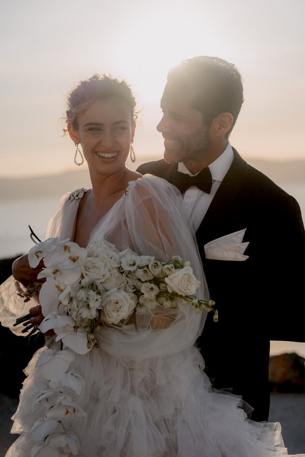 Styled Shoot Santorini White Black Details