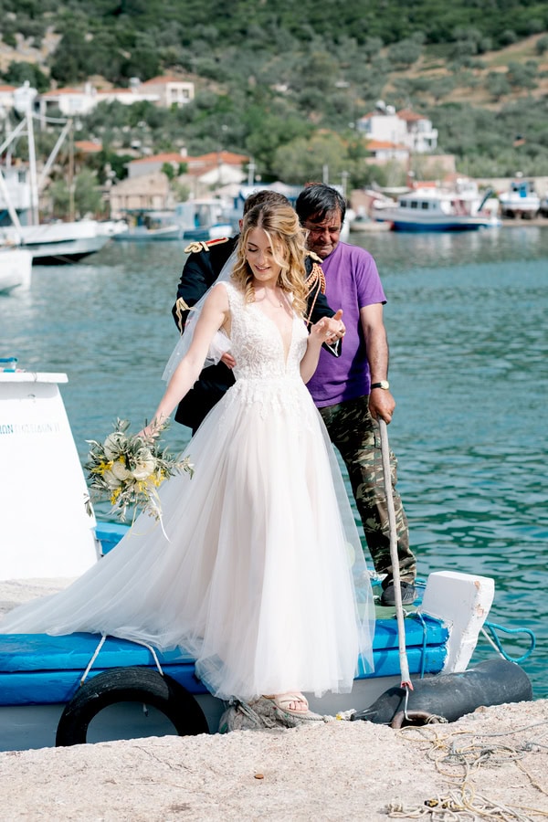Summer Destination Wedding Lesvos Citrus Vibes