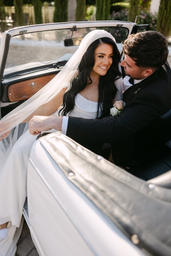 Summer Rustic Wedding Neutral Tones Chateau