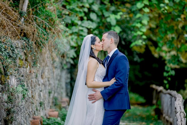 Summer Wedding With Orange Flowers