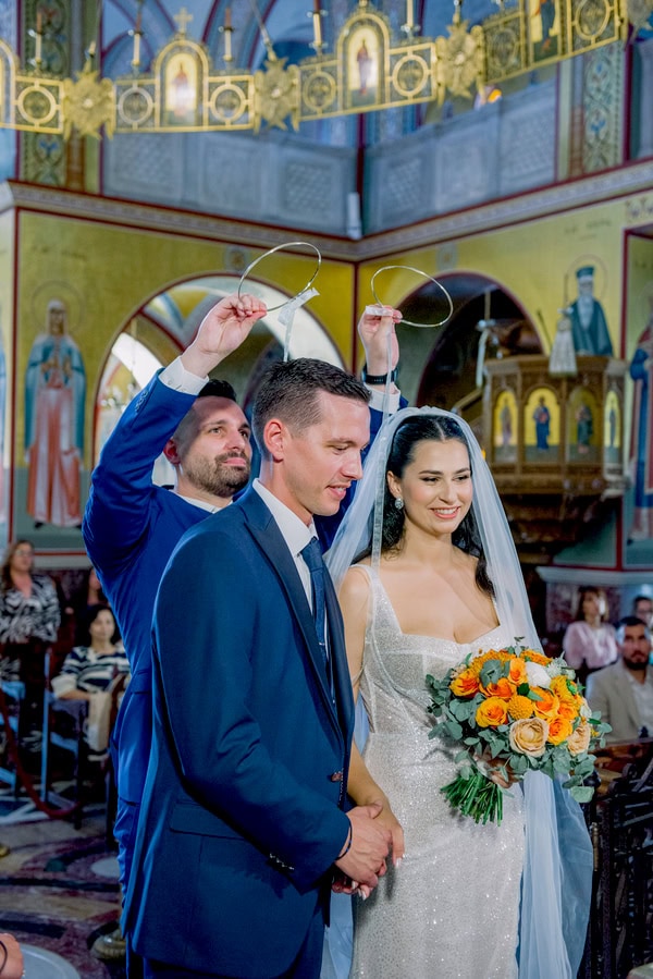 Summer Wedding With Orange Flowers