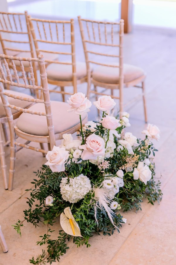 Timeless Seaside Wedding Muted Tones Natural Blooms