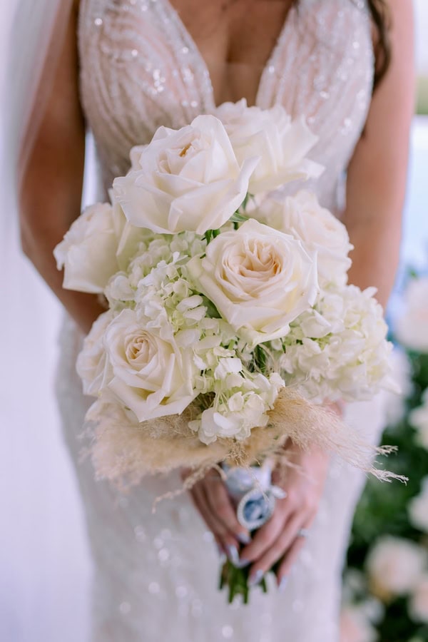 Timeless Seaside Wedding Muted Tones Natural Blooms
