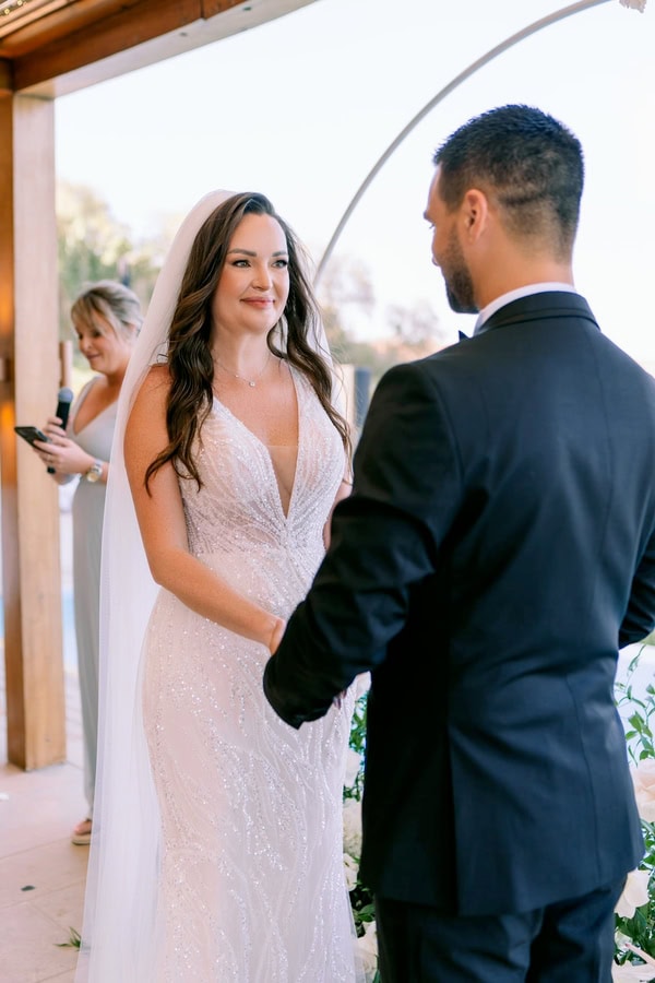 Timeless Seaside Wedding Muted Tones Natural Blooms