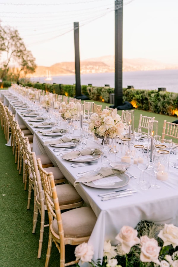 Timeless Seaside Wedding Muted Tones Natural Blooms