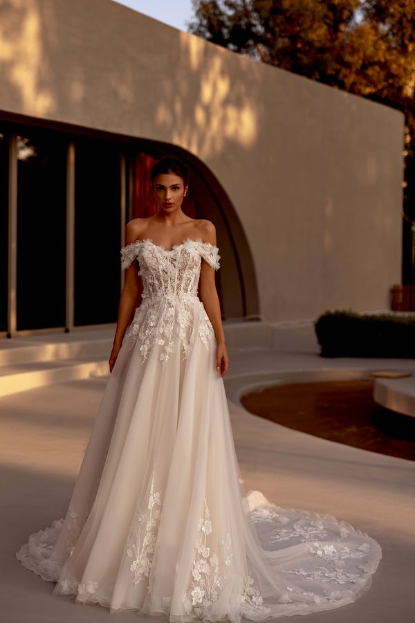 Ultra Stylish Weddding Dresses Demetrios For A Bridal Look That Stands Out