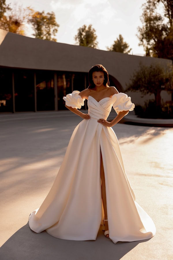 Ultra Stylish Weddding Dresses Demetrios For A Bridal Look That Stands Out