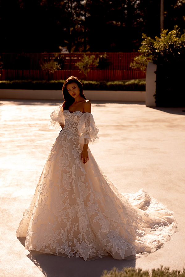 Ultra Stylish Weddding Dresses Demetrios For A Bridal Look That Stands Out