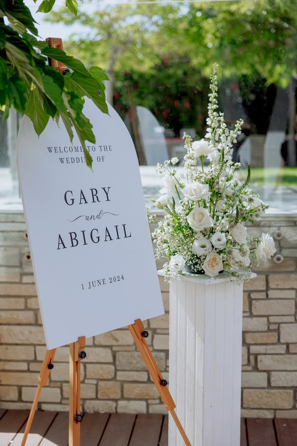 Classic Timeless Wedding By The Sea With White Blooms