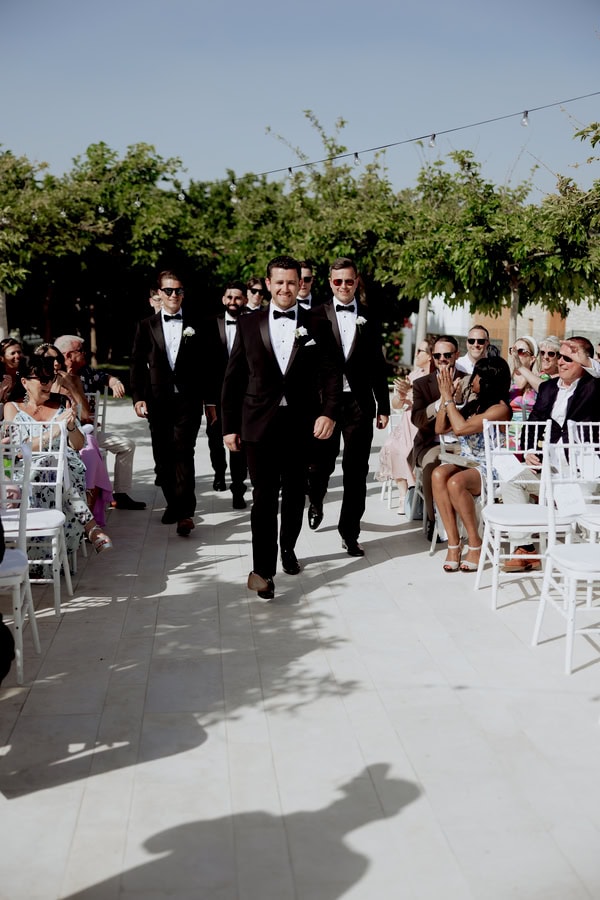 Classic Timeless Wedding By The Sea With White Blooms