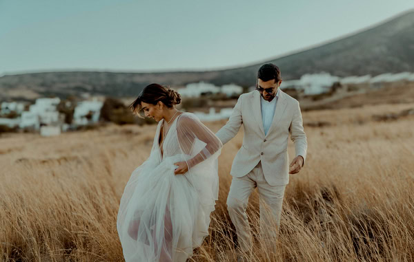 Destination Wedding Paros Boho Details Summer Vibes