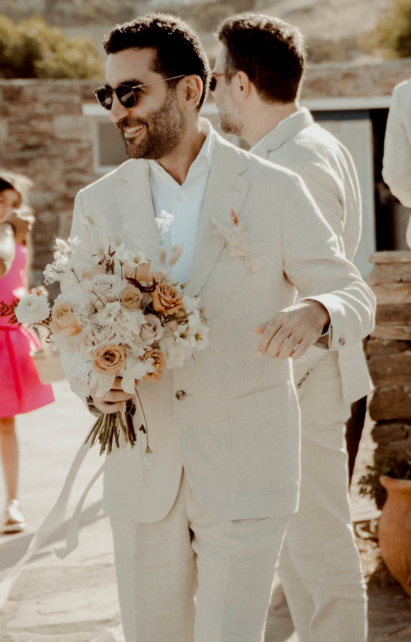 Destination Wedding Paros Boho Details Summer Vibes