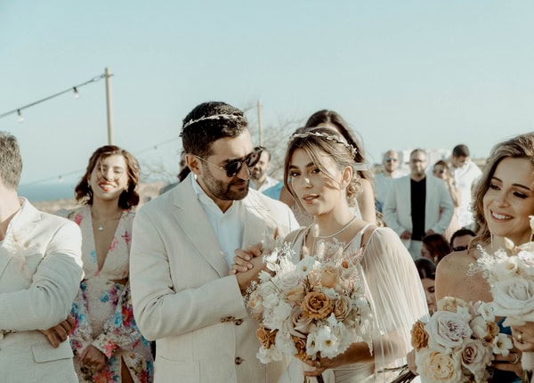 Destination Wedding Paros Boho Details Summer Vibes