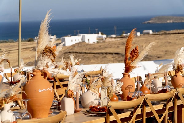 Destination Wedding Paros Boho Details Summer Vibes