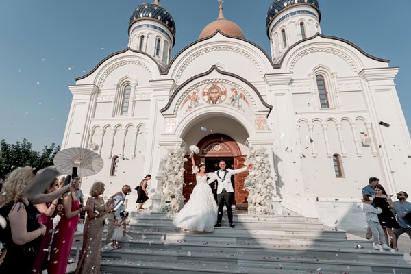 Elegant Summer Wedding With White Flowers Limassol