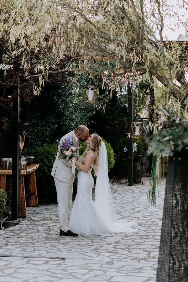 Garden Style Wedding With Romantic Details In Thessaloniki