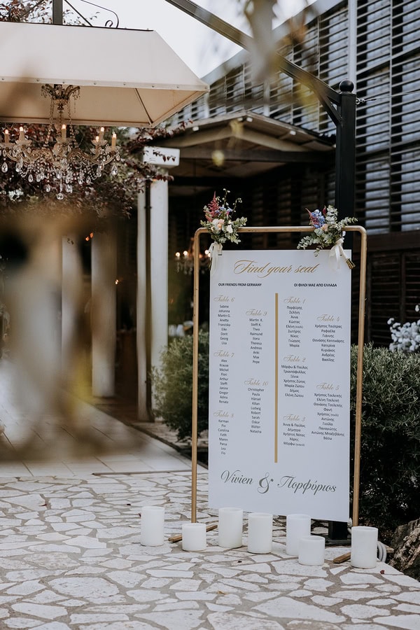 Garden Style Wedding With Romantic Details In Thessaloniki