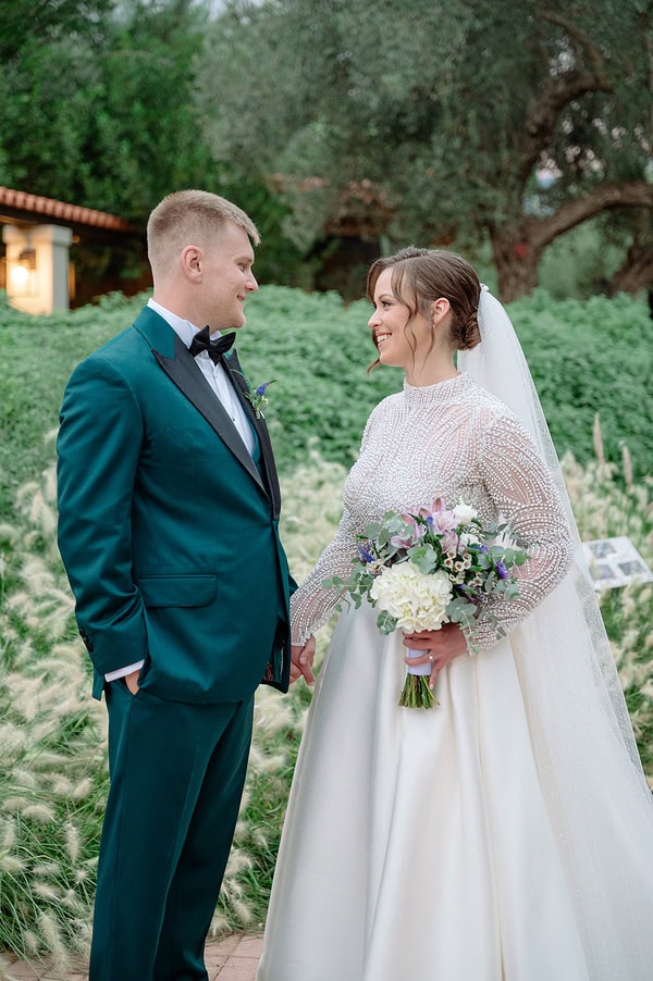 Purple And White Wedding At Kropias Gi